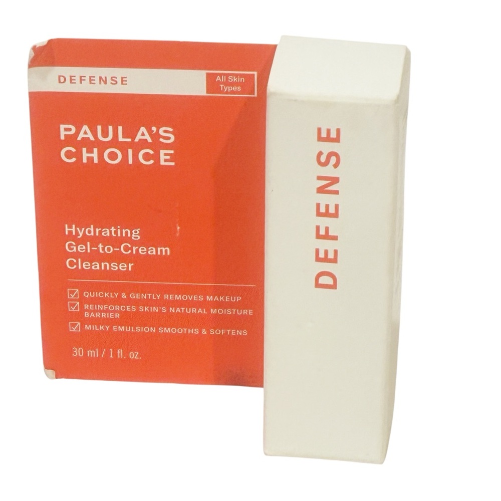Paula's Choice Hydrating Gel To Cream Cleanser 30ml New & Sealed In Box Travel